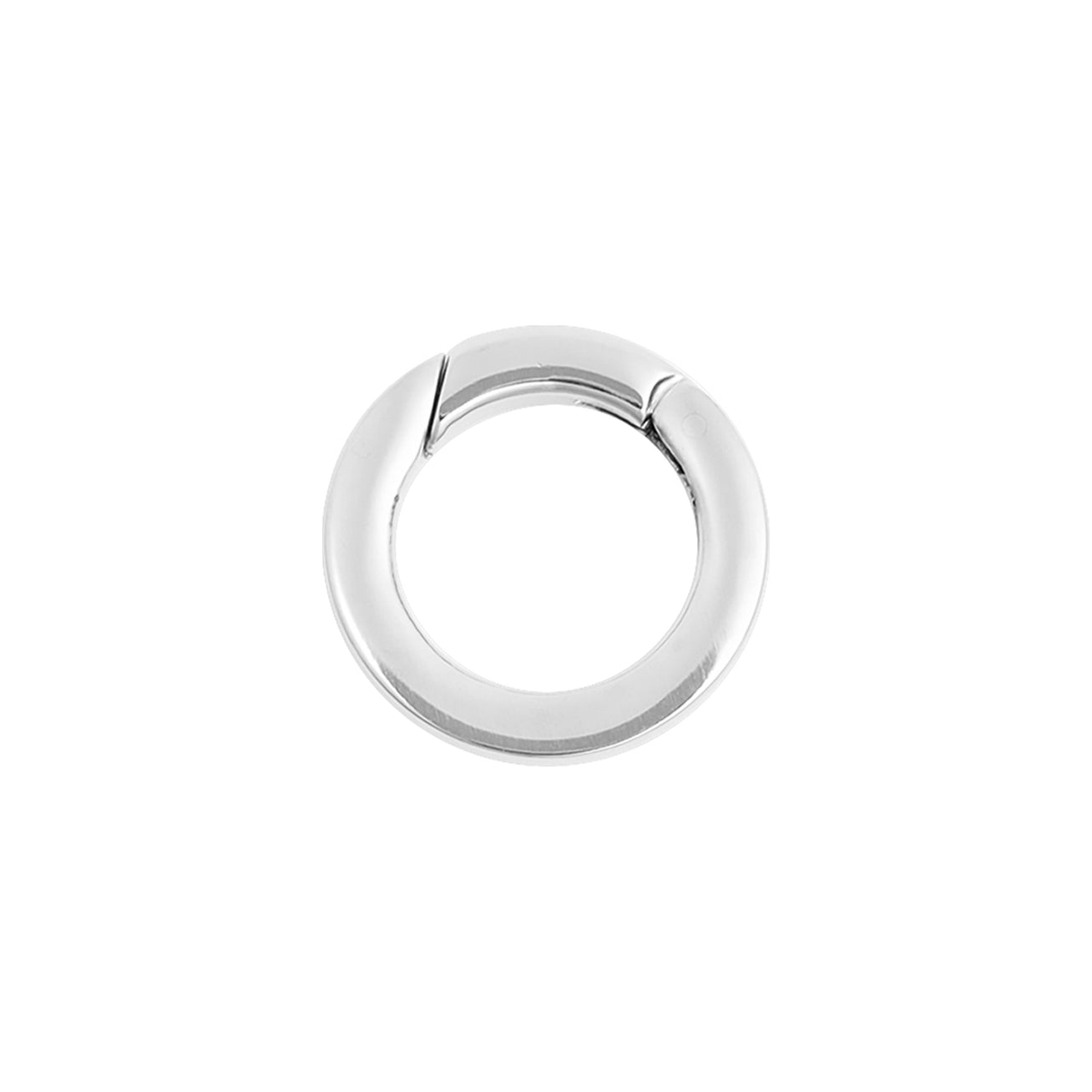 Circle Carabiner Charm Clasp - 18mm