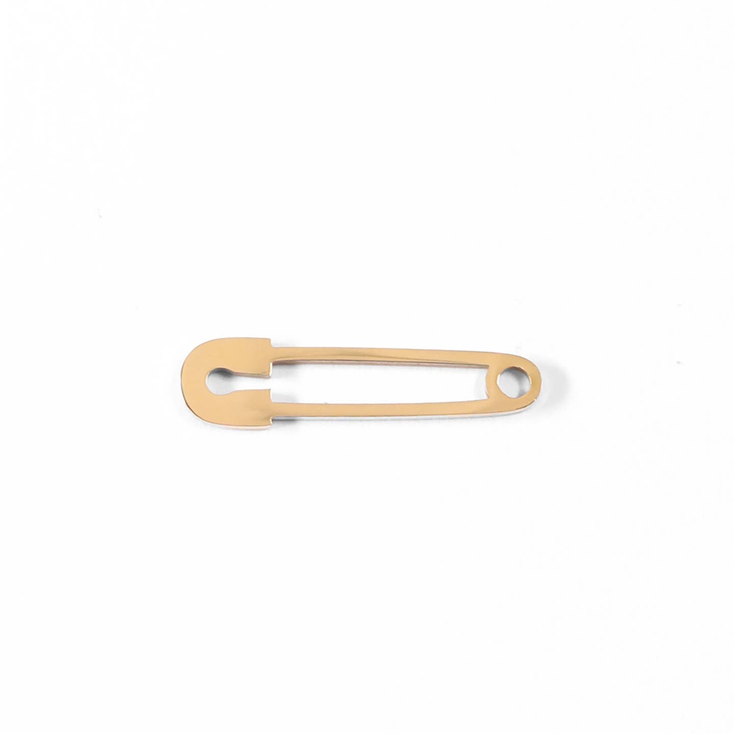 The perfect modern design for a sentimental look, our new Paperclip Charm makes a stunning addition to your chain necklaces and bracelets! Signifying connection, the paperclip charm is great for everyday reminders that you can attach their own meaning to. Made with our proprietary blend of surgical-grade 18K Gold PVD coated stainless steel designed for everyday wear, you have quality, style, and comfort to cherish for years to come!