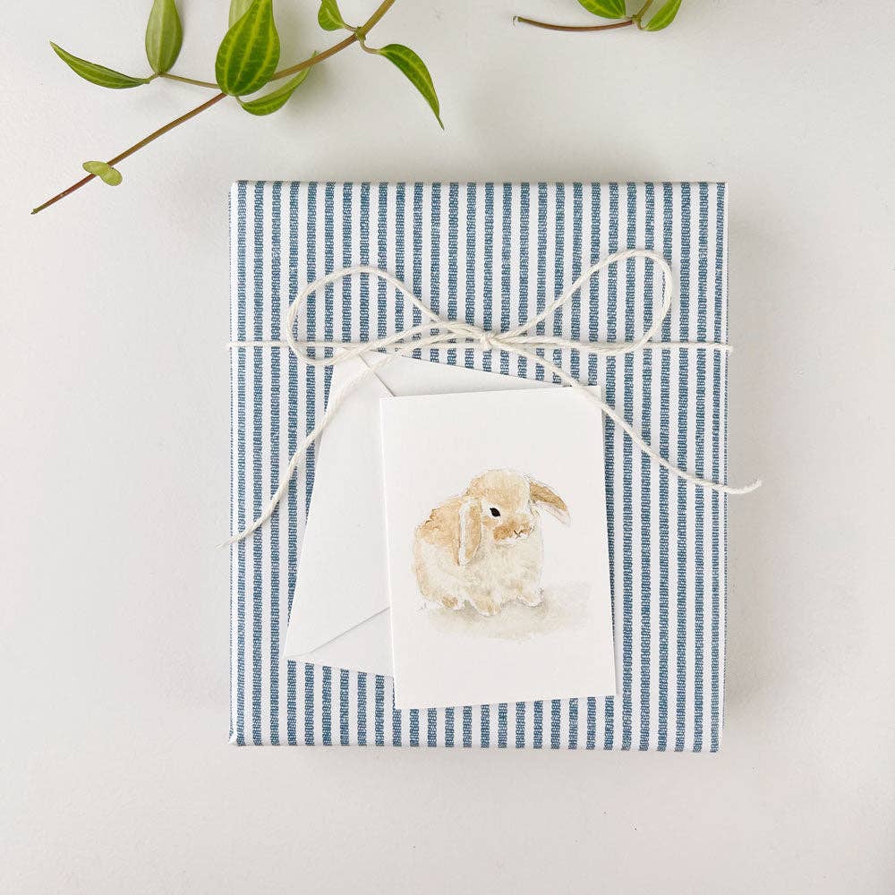 A mini notecard for petite greetings. Perfect for adding to a gift or popping in a gift card for a pretty presentation.