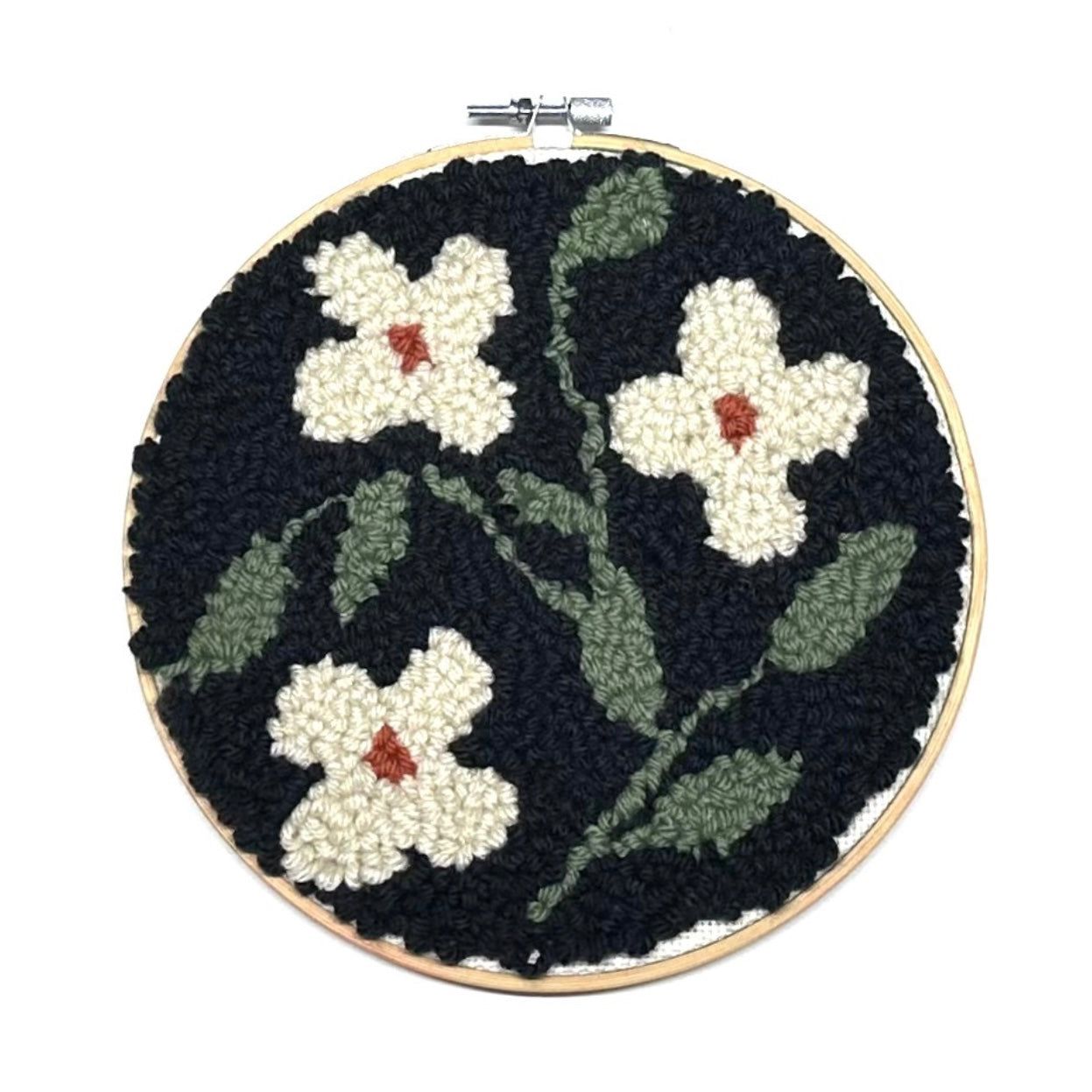 8" Yarn Punch Embroidery DIY Kit