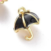 Gold Umbrella Charm - 6 Colors