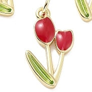 Gold Tulip Charms - 4 Colors