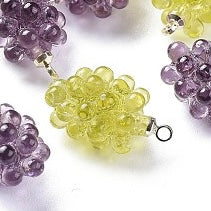 Grape Cluster Charms - 2 Colors