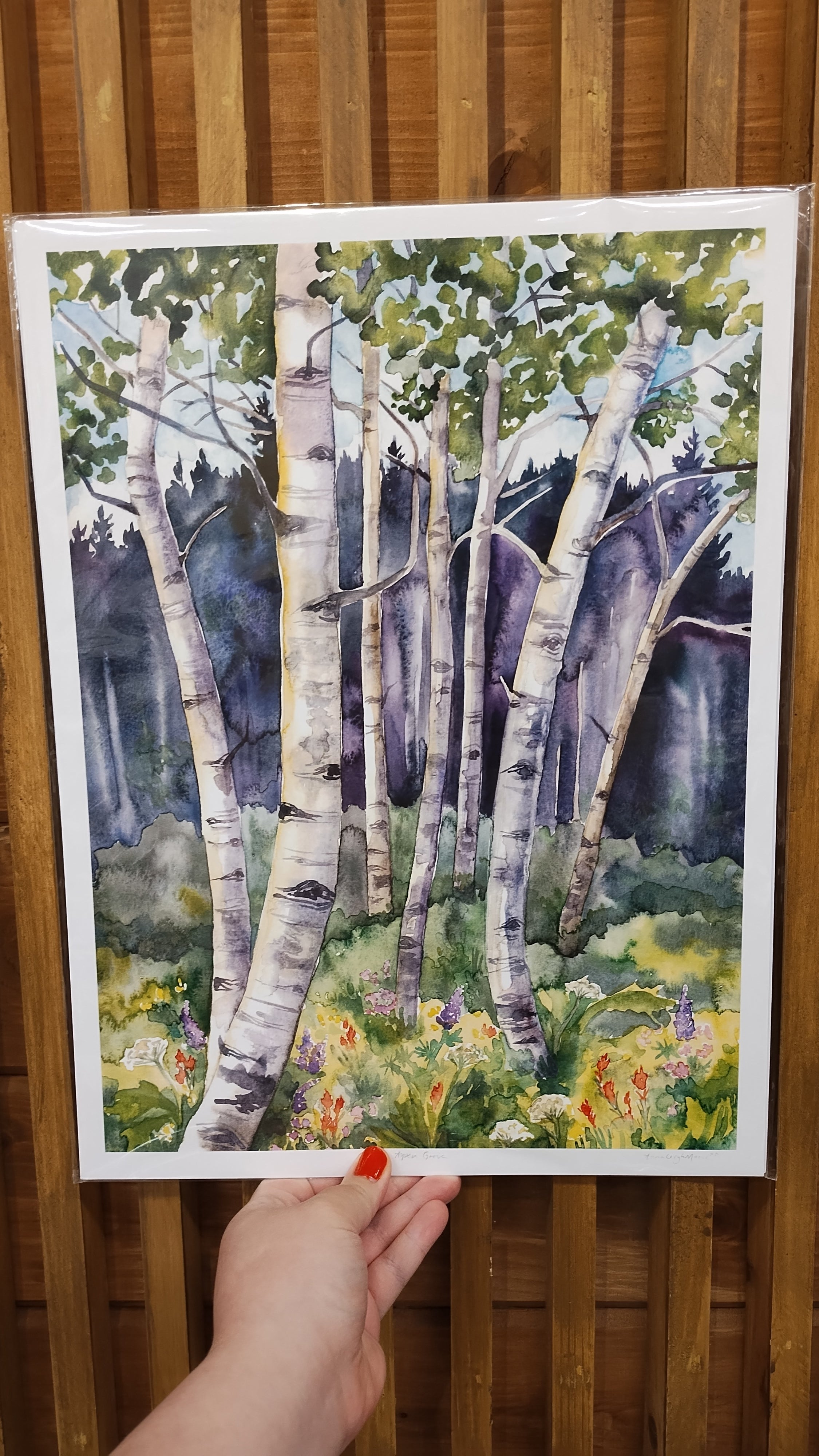 Aspen Grove Print
