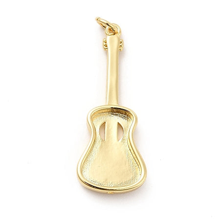Gold Guitar Charm