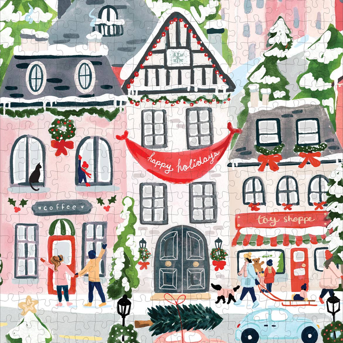 Christmas Village Puzzle