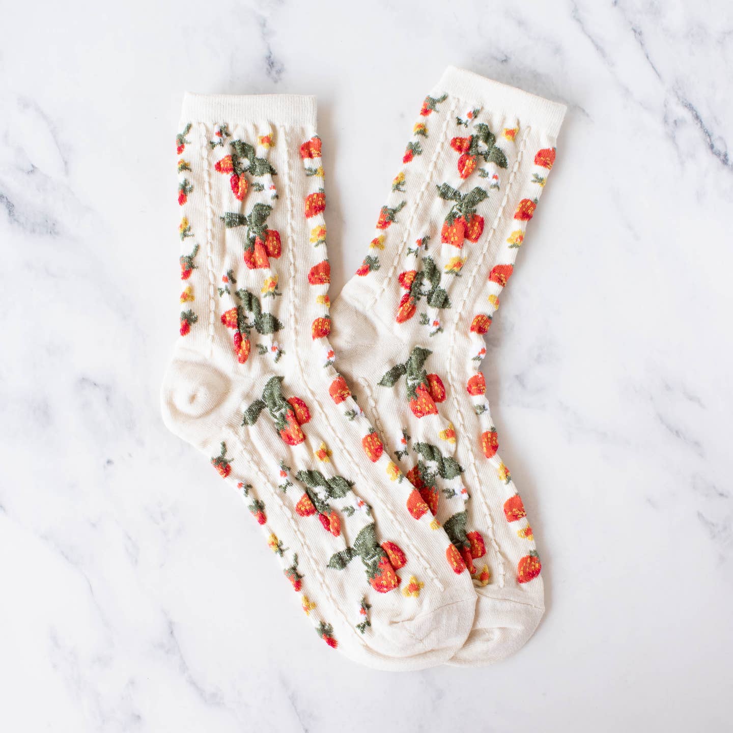 Introducing our Strawberry Farm Casual Socks, perfect for those who love a vintage vibe. Made with high-quality materials, these socks offer a unique twist on traditional farmwear. Enjoy classic style and comfort with a touch of nostalgia.
Adult Size
80% Cotton ,10% Spandex, 10% Polyester
Cream color