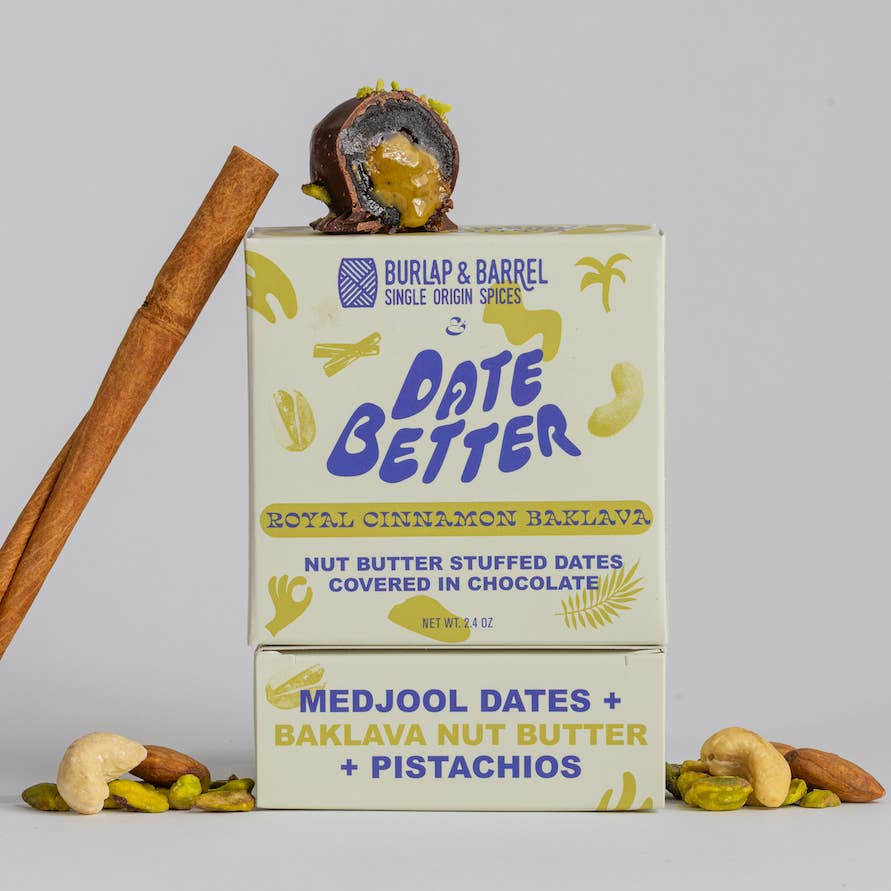 Royal Cinnamon Baklava - Chocolate Covered Dates