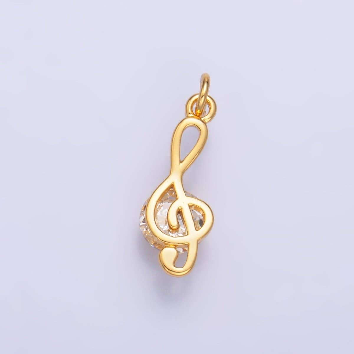 Treble Clef Musical Note Charm