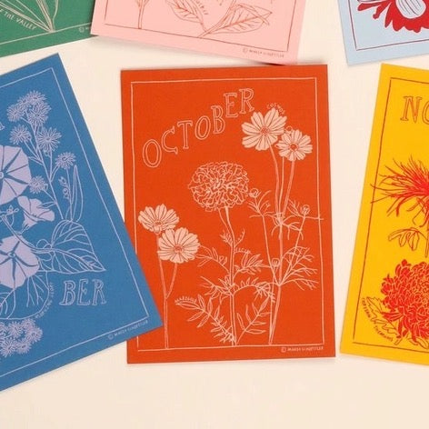 Birth Month Flower Print/Card