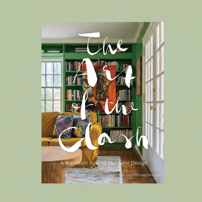 Sophie von Oertzen Williamson challenges readers to live fearlessly and embrace their unique style, proving that design can be both a bold statement of personal authenticity and jaw-droppingly elegant. _Art of the Clash_ is a testament to the power of individual expression in the realm of interior design. Guiding us through a world where the mix is magic, this captivating book reveals how to deliberately clash elements and the tension between them.
