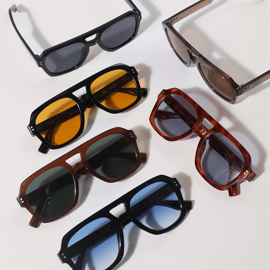 Upgrade your eyewear game with these Retro Square Frame Sunglasses, available in multiple frame colors with unique lens tints. Featuring a bold square silhouette with a modern cutout bridge design, these sunglasses combine vintage charm with contemporary style. The tinted lenses not only enhance your look but also provide reliable protection from bright sunlight and glare. Lightweight yet durable, they are perfect for everyday wear, outdoor activities, or adding an edgy touch to any outfit.