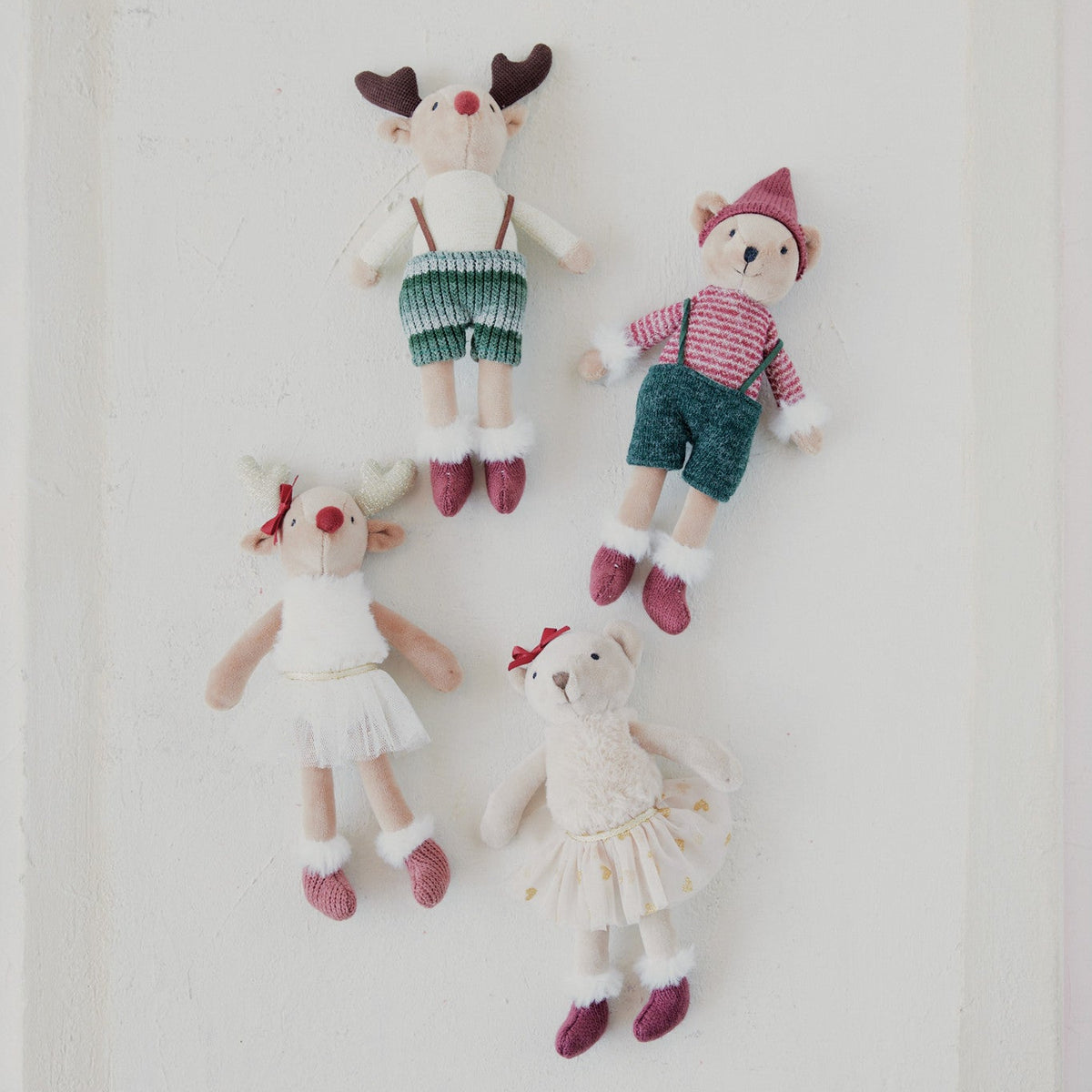 Holiday Friends Plush – 4 Styles