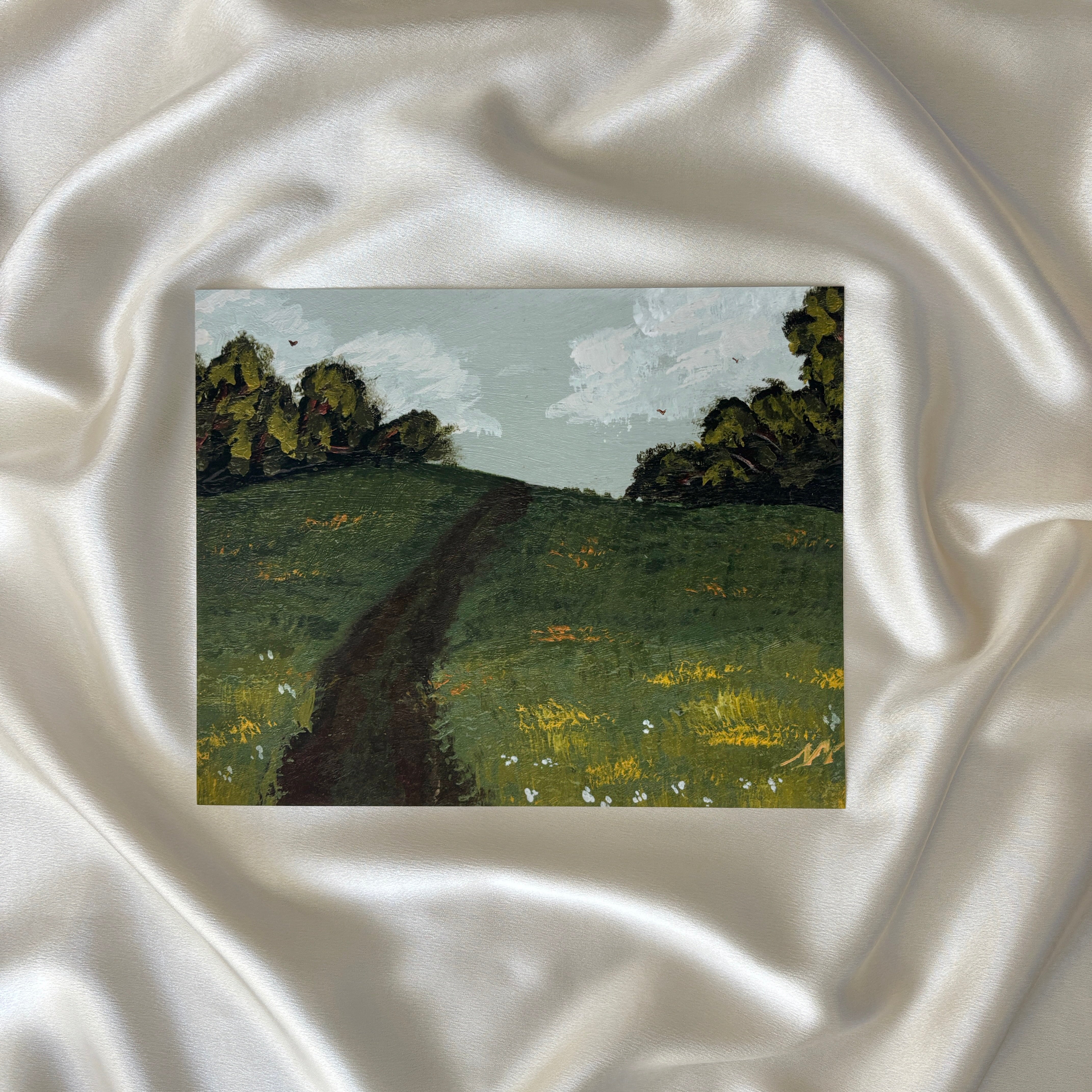 "Walk Through the Green" Print