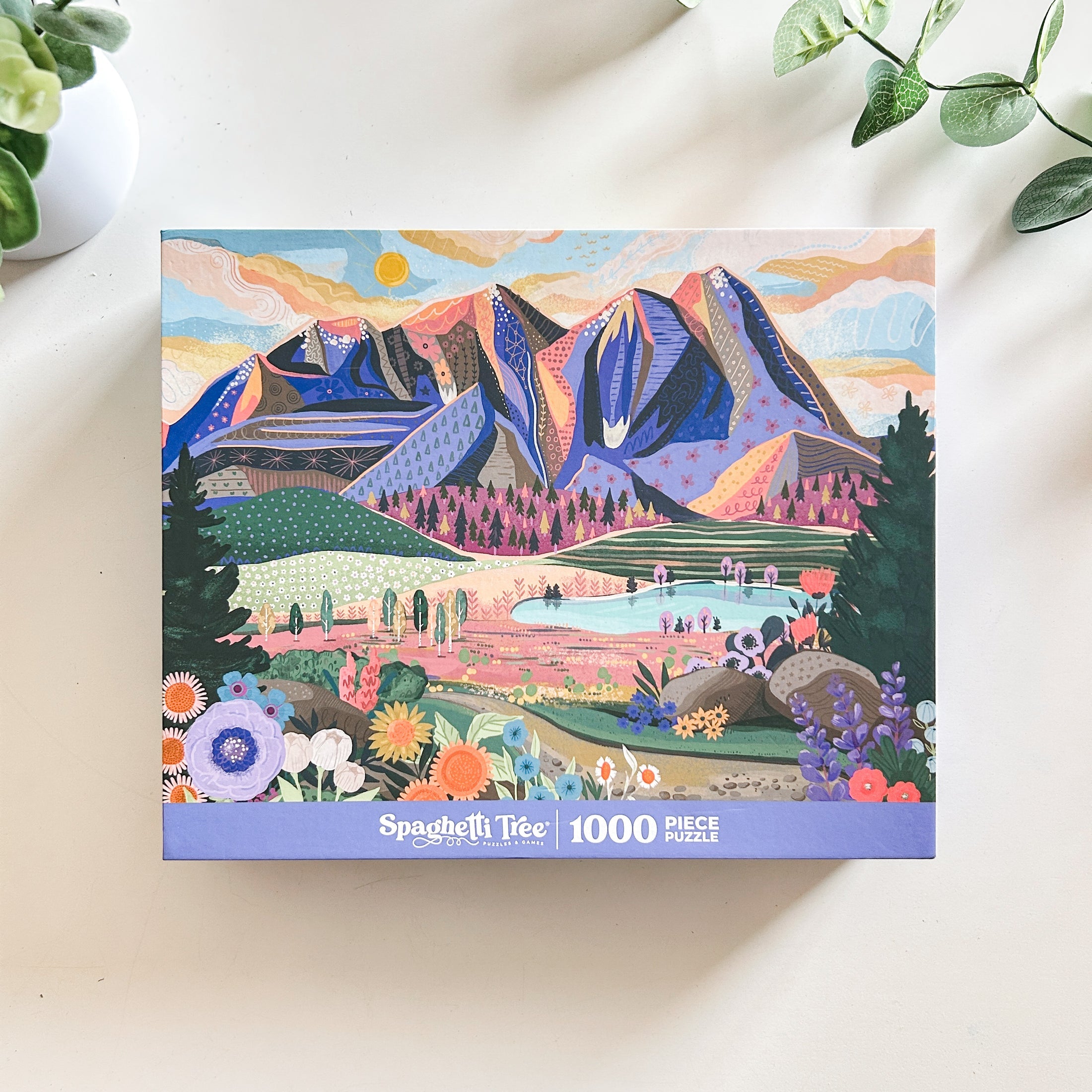Mountains & Valleys 1000 Pc Puzzle