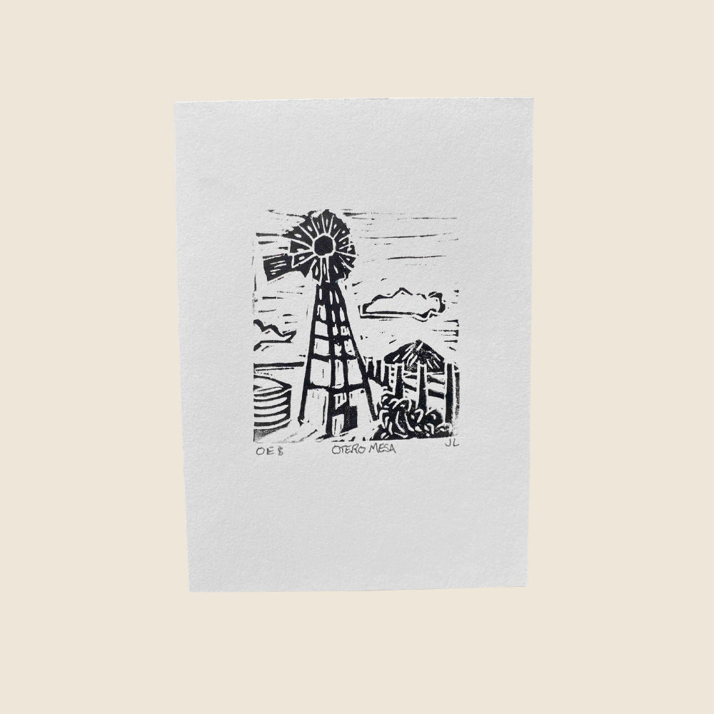 Otero Mesa - Original Art - Road Trip Art Show