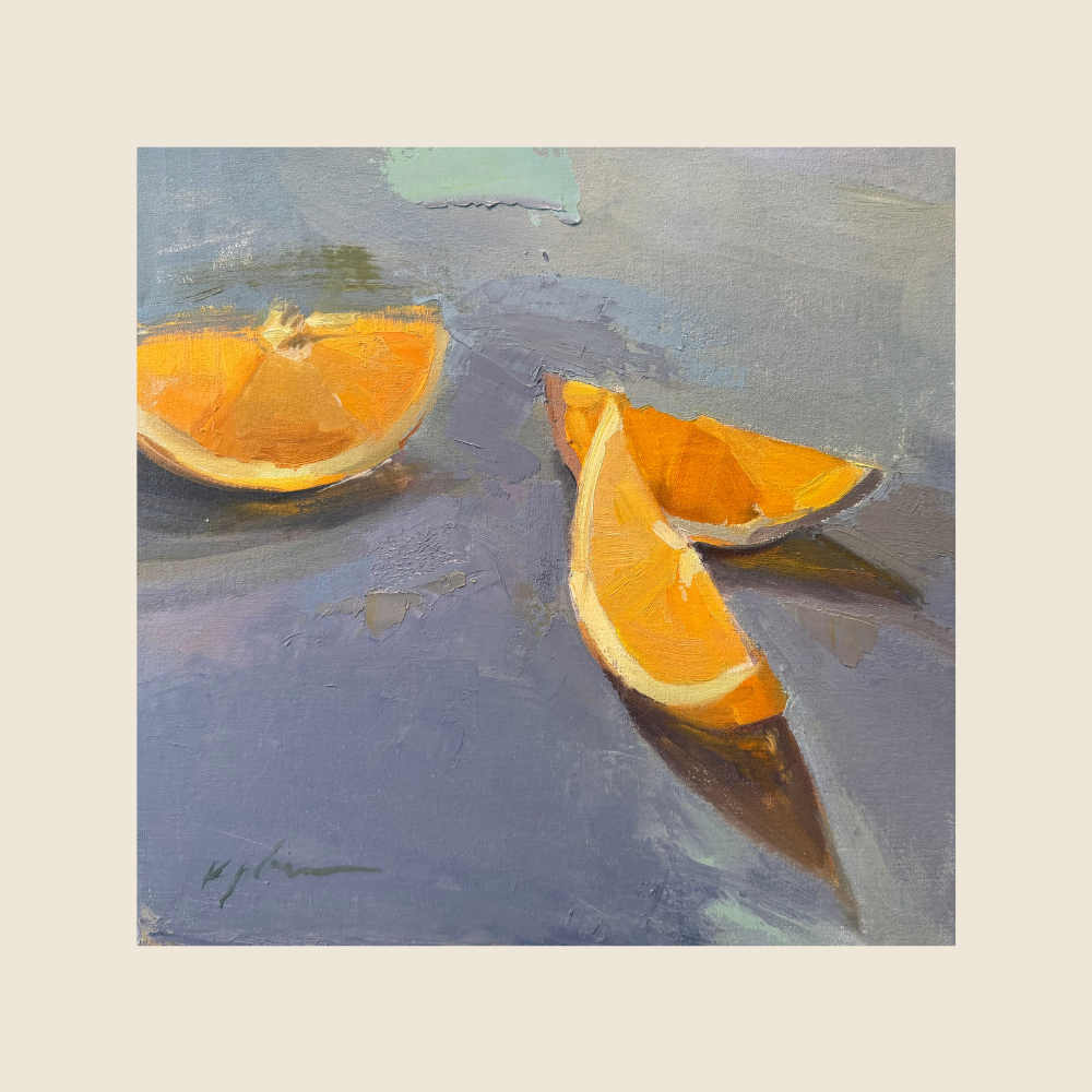 "January Citrus" - Original Painting - New Beginnings Art Show