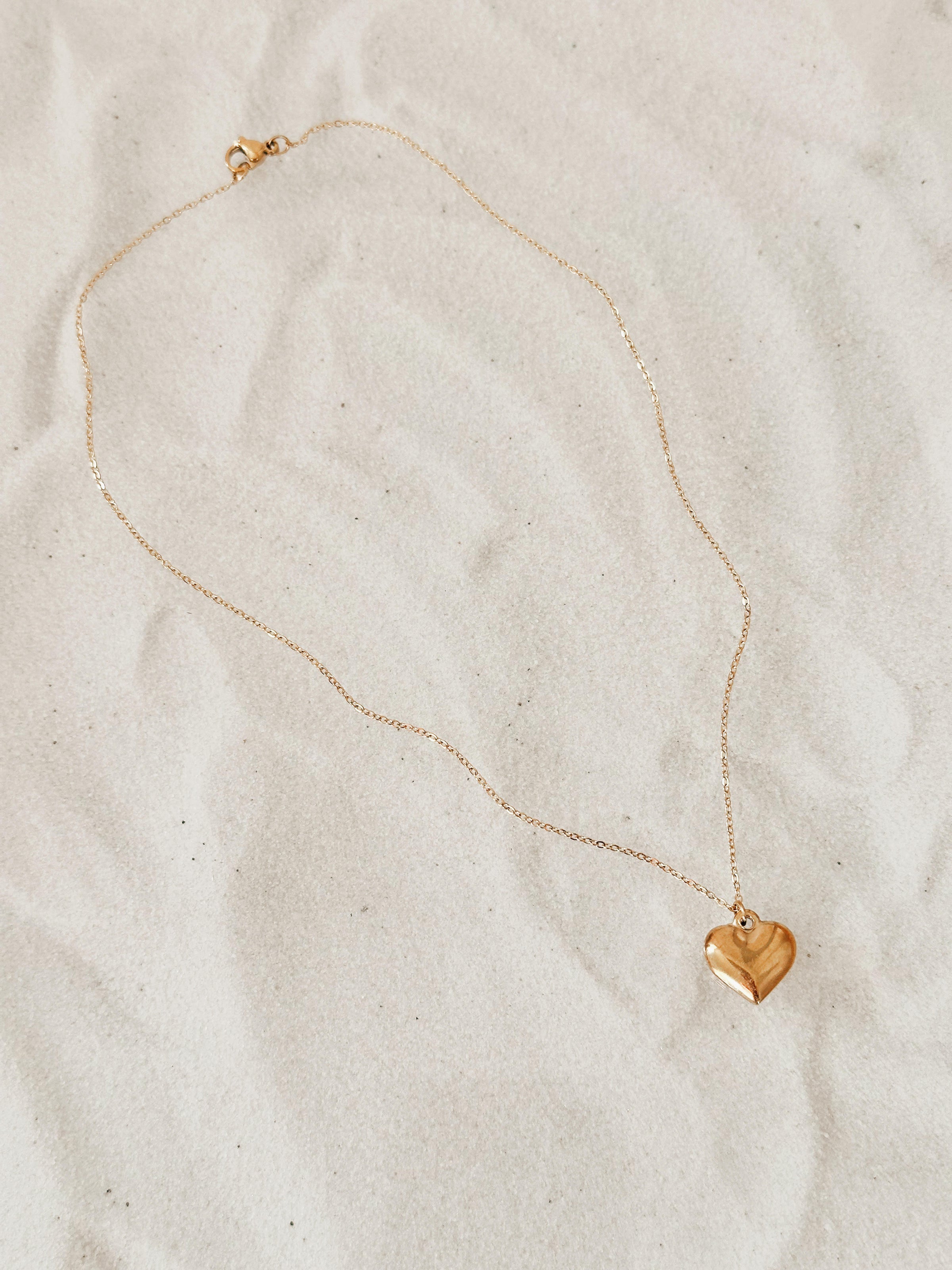 Golden Heart Necklace