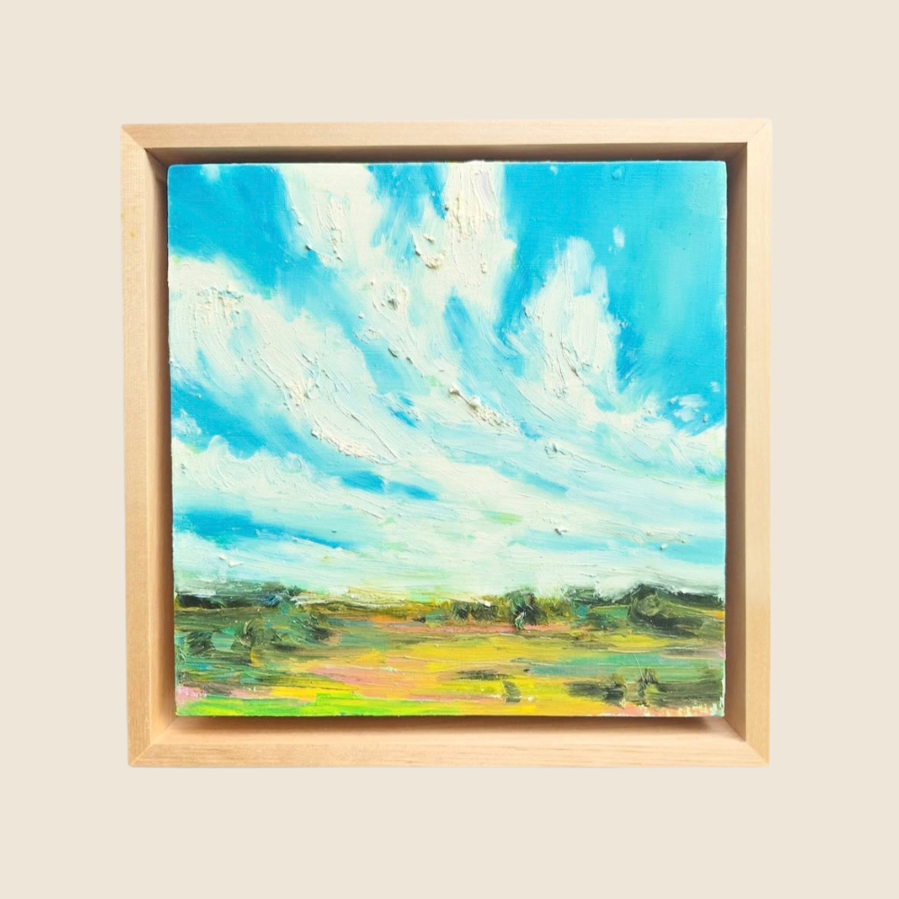 "Blowing Wild and Free" - Original Painting - New Beginnings Art Show