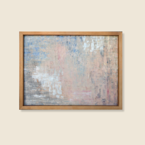 "Blush Whisper" - Original Painting - Winter Solstice Art Show