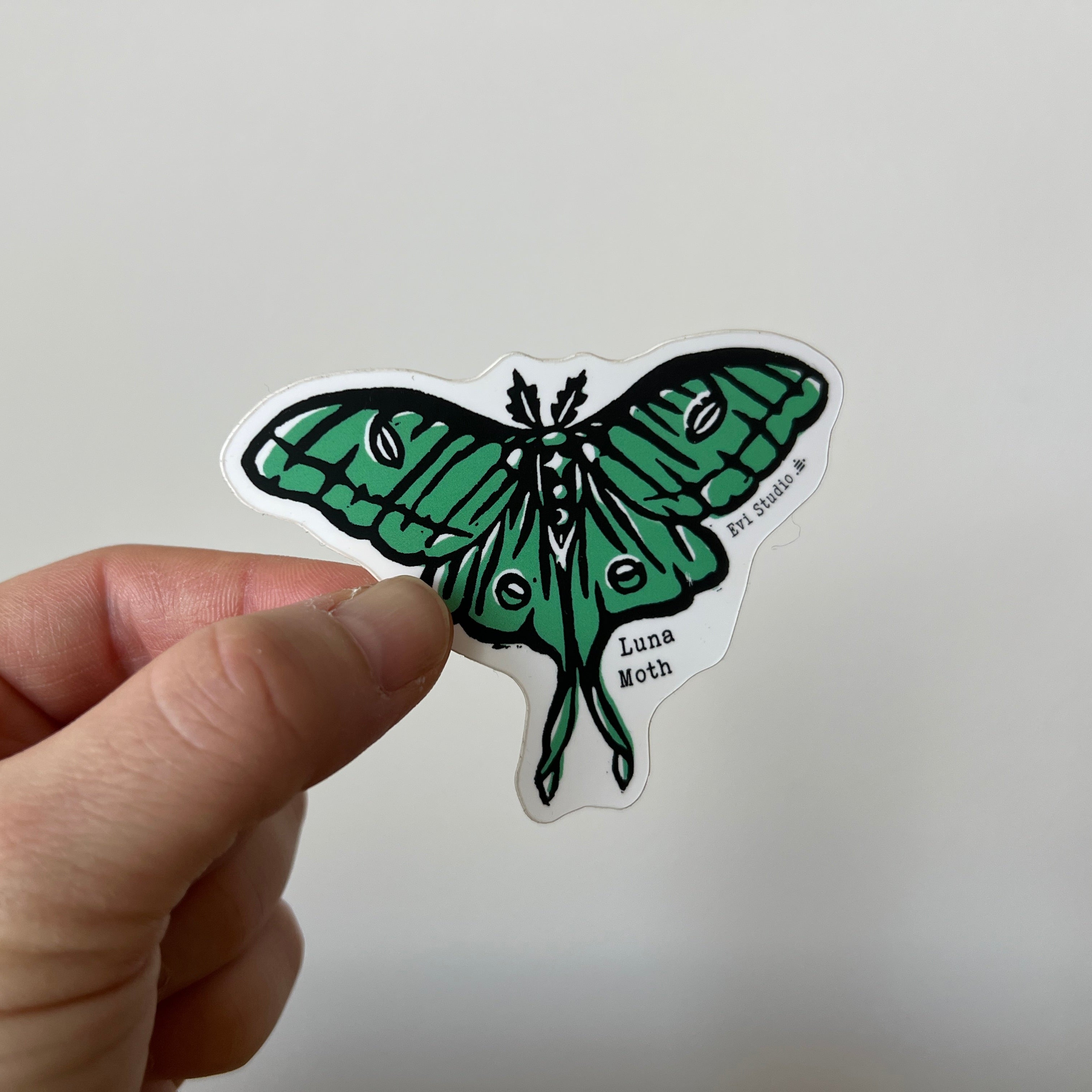 Luna Moth Sticker