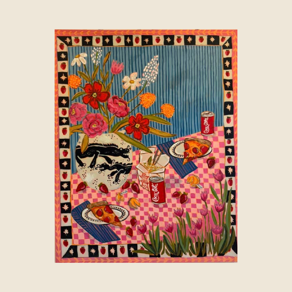 I’m Not Cooking Tonight - Original Painting - Flourish Art Show