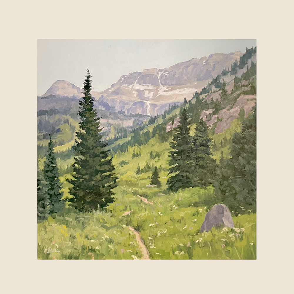 July's Green - Original Painting - Flourish Art Show