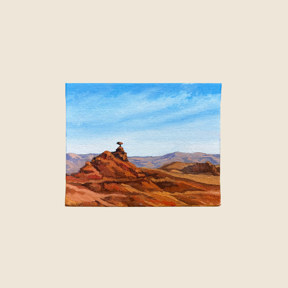 Mexican Hat - Original Painting - Road Trip Art Show