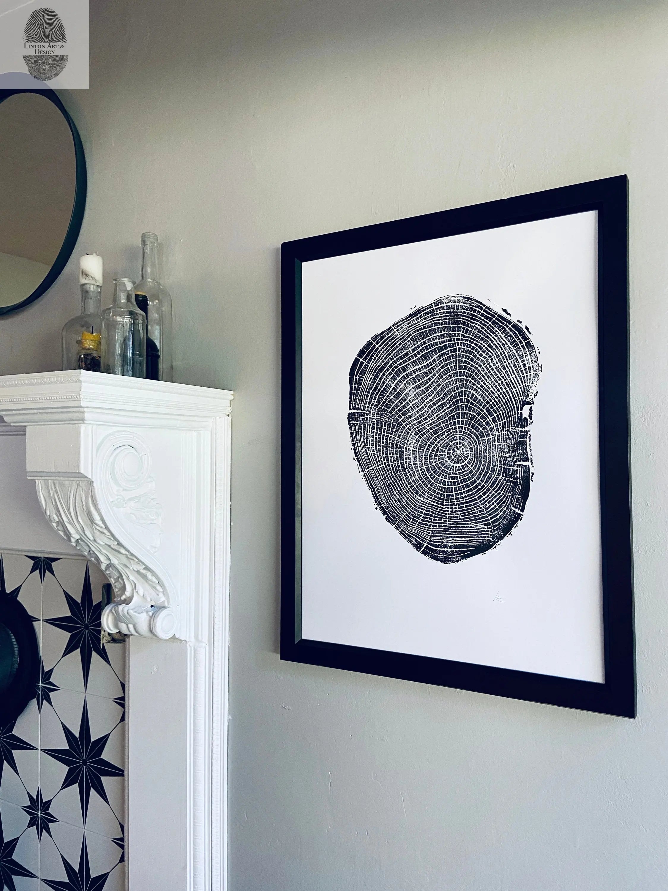 New Haven, Connecticut Ash - 18x24 print