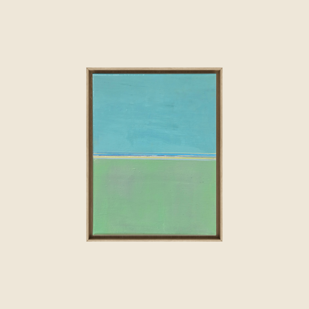 Blue and Green - Original Art - In Color Art Show