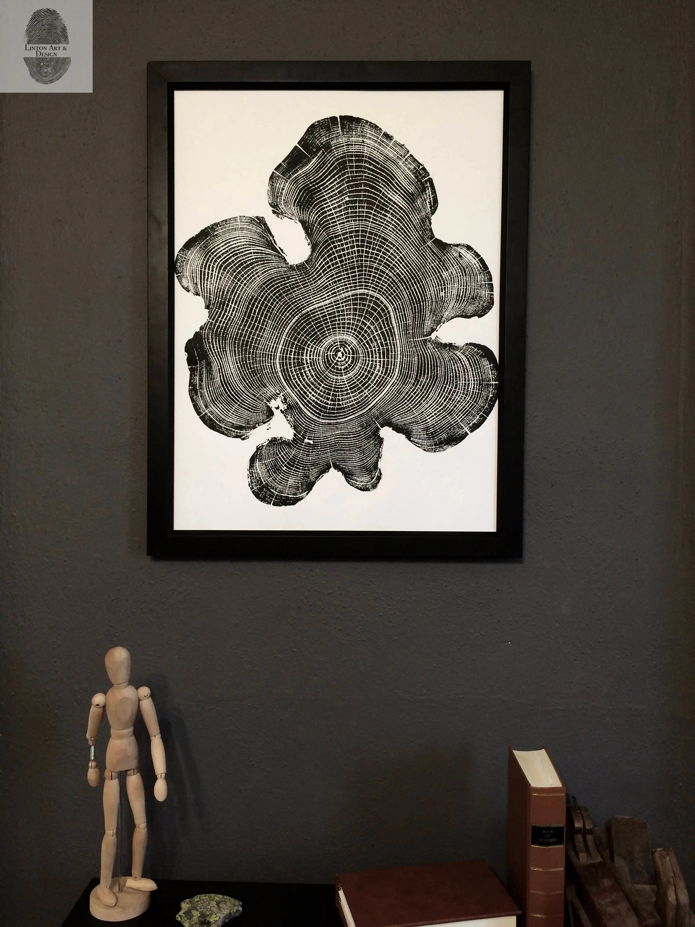 Ohio Locust tree art - 18x24 print