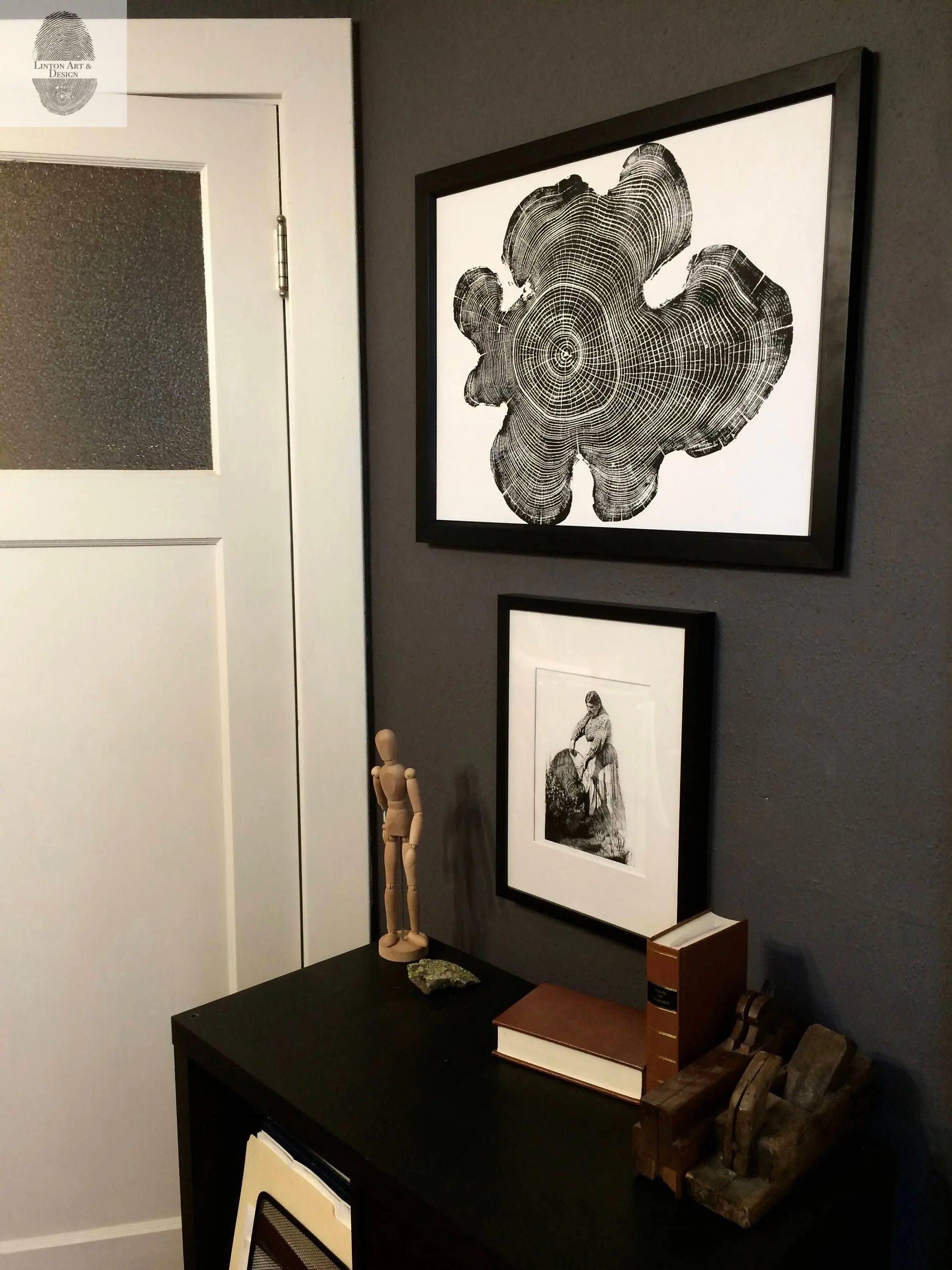 Ohio Locust tree art - 18x24 print