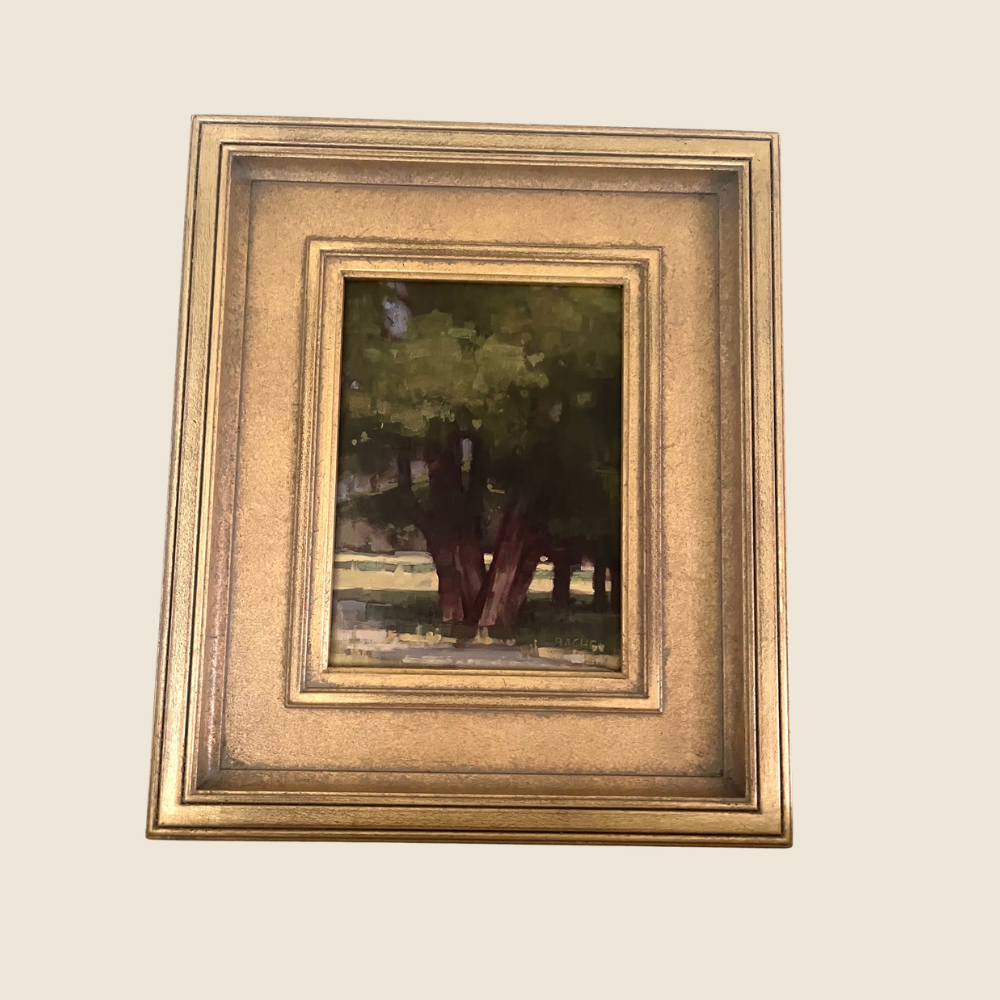 Cottonwood Shade - Original Painting - Road Trip Art Show