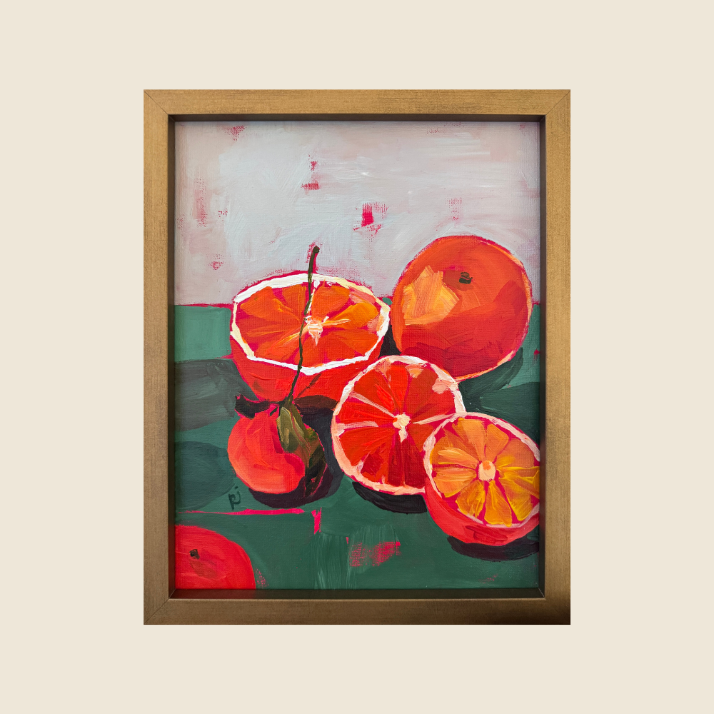 "Citrus Fruit" - Original Painting - New Beginnings Art Show