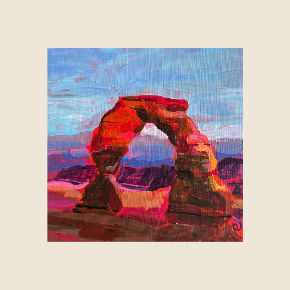 Colorful Arches - Original Art - Between Here & There