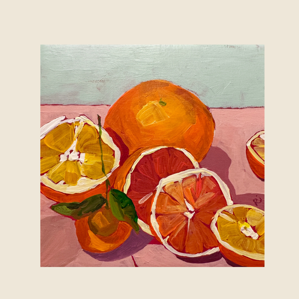 New Citrus - Original Painting - Flourish Art Show