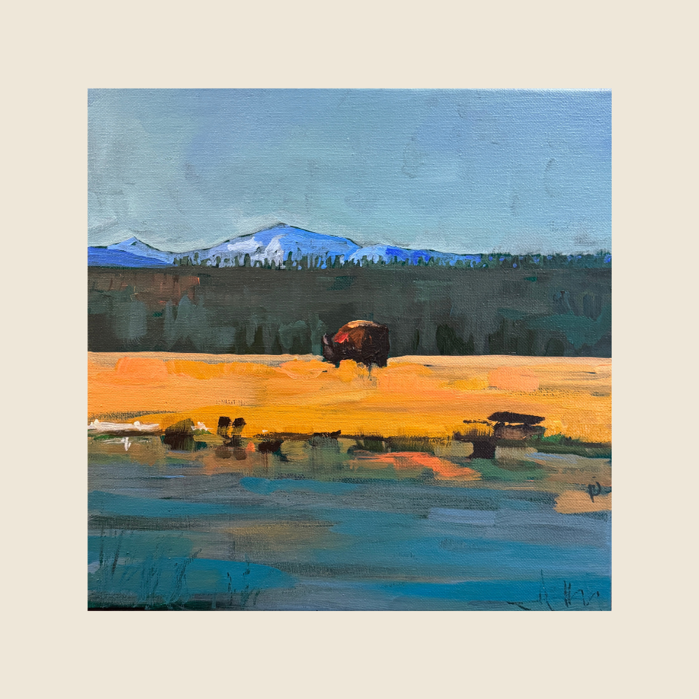 Yellowstone- Original Art - Road Trip Art Show