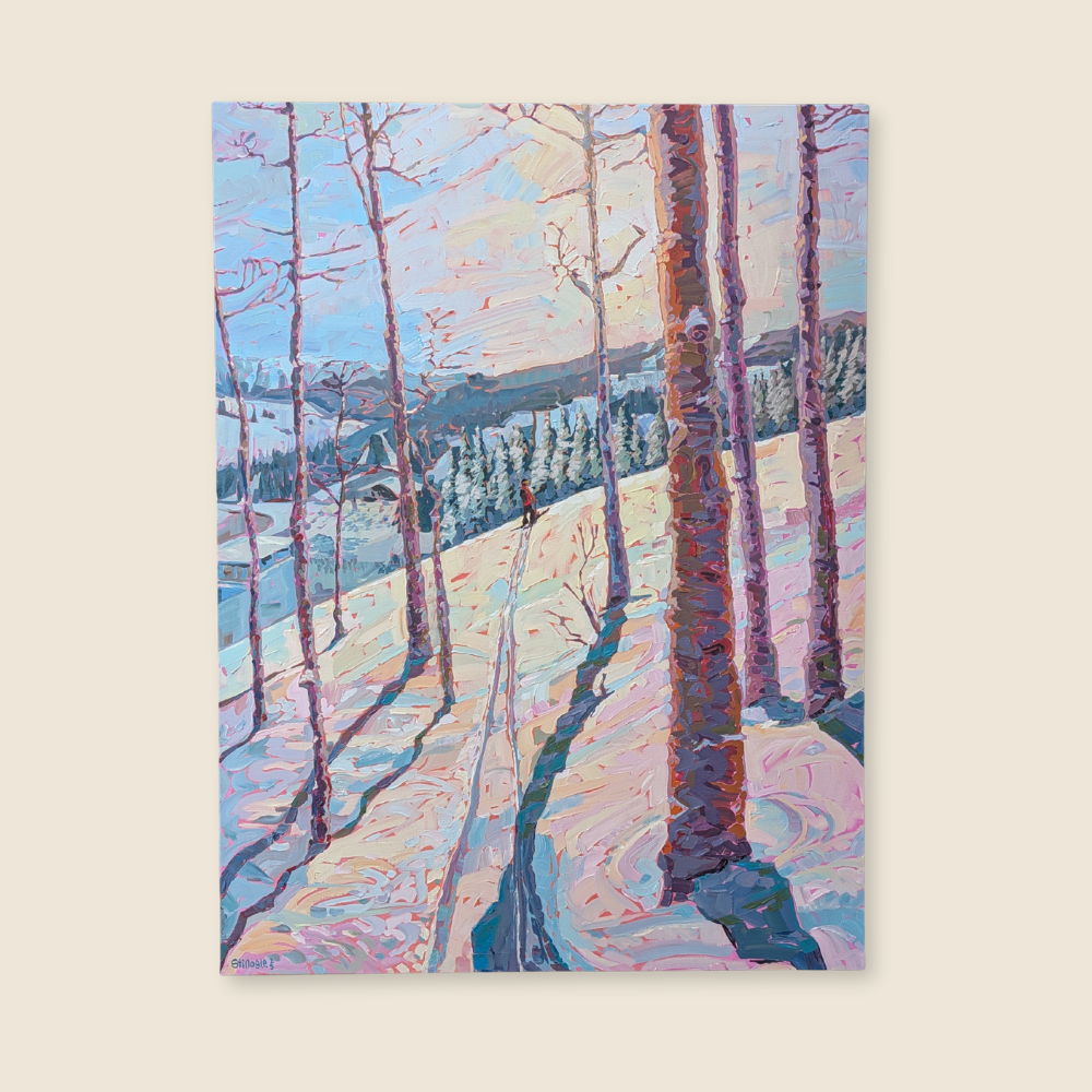 Brighton Patrol - Original Painting - Winter Solstice Art Show