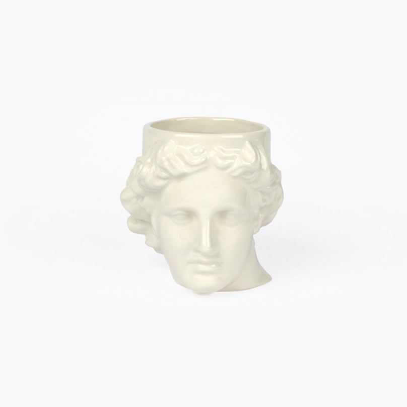 Ceramic vase shaped as Venus Goddess.