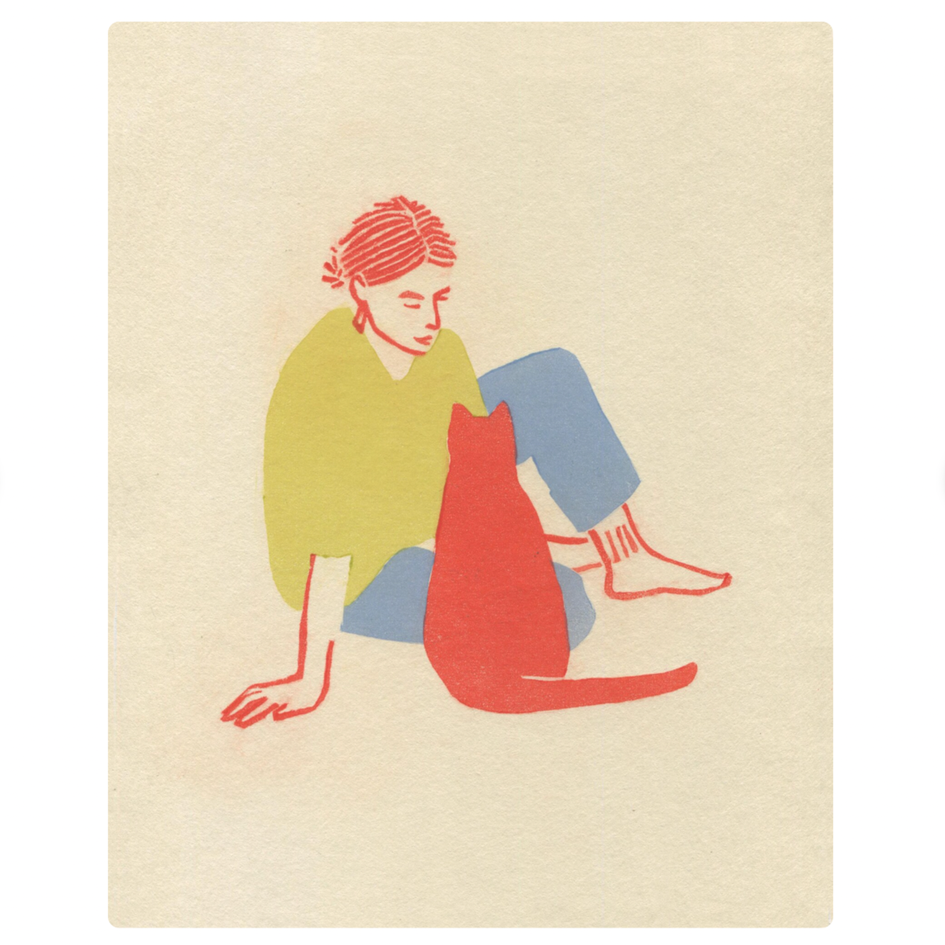 Conversations with Cat print