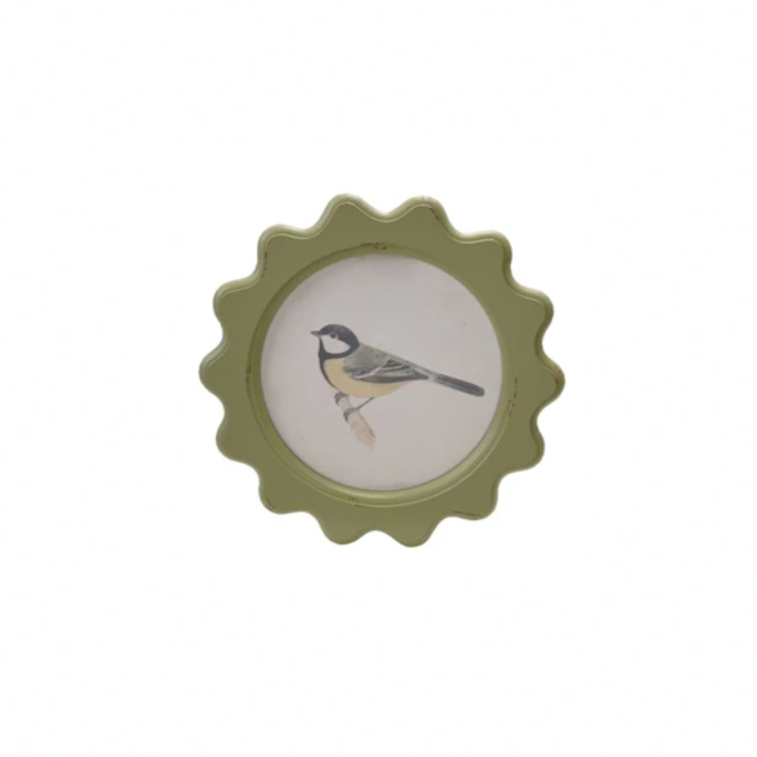 picture frame with a blue tit bird on it