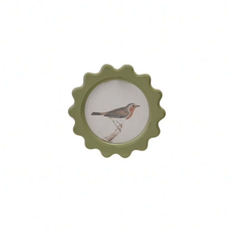 picture frame with a bird on it
