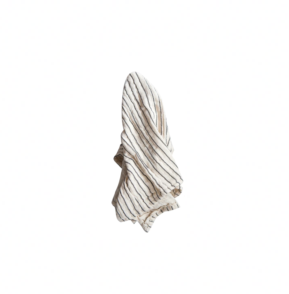 Cotton Double Cloth Napkins with Stripe Pattern