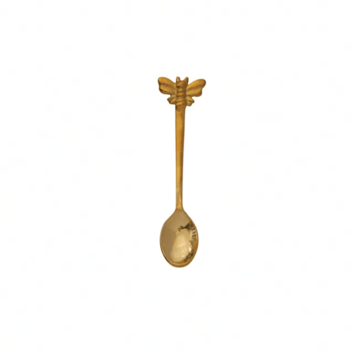 Brass Spoons w/ Bees