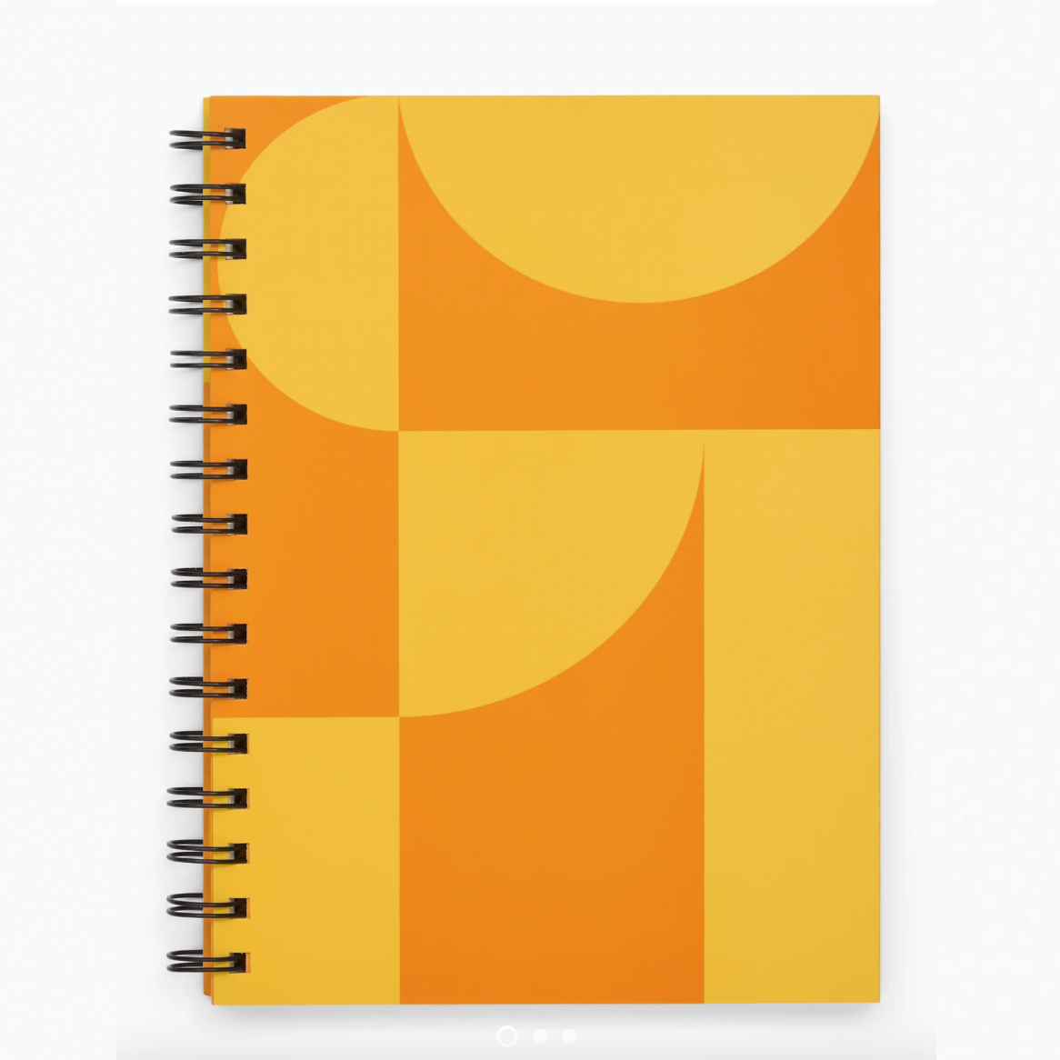 Essential Spiral Bound Lined Notebook - Citrus