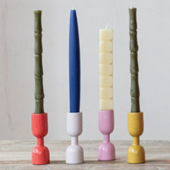 Enameled Aluminum Taper Holders