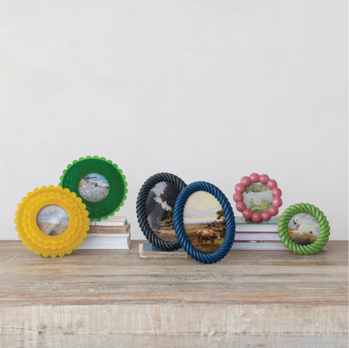 Resin Ball Twisted Photo Frames