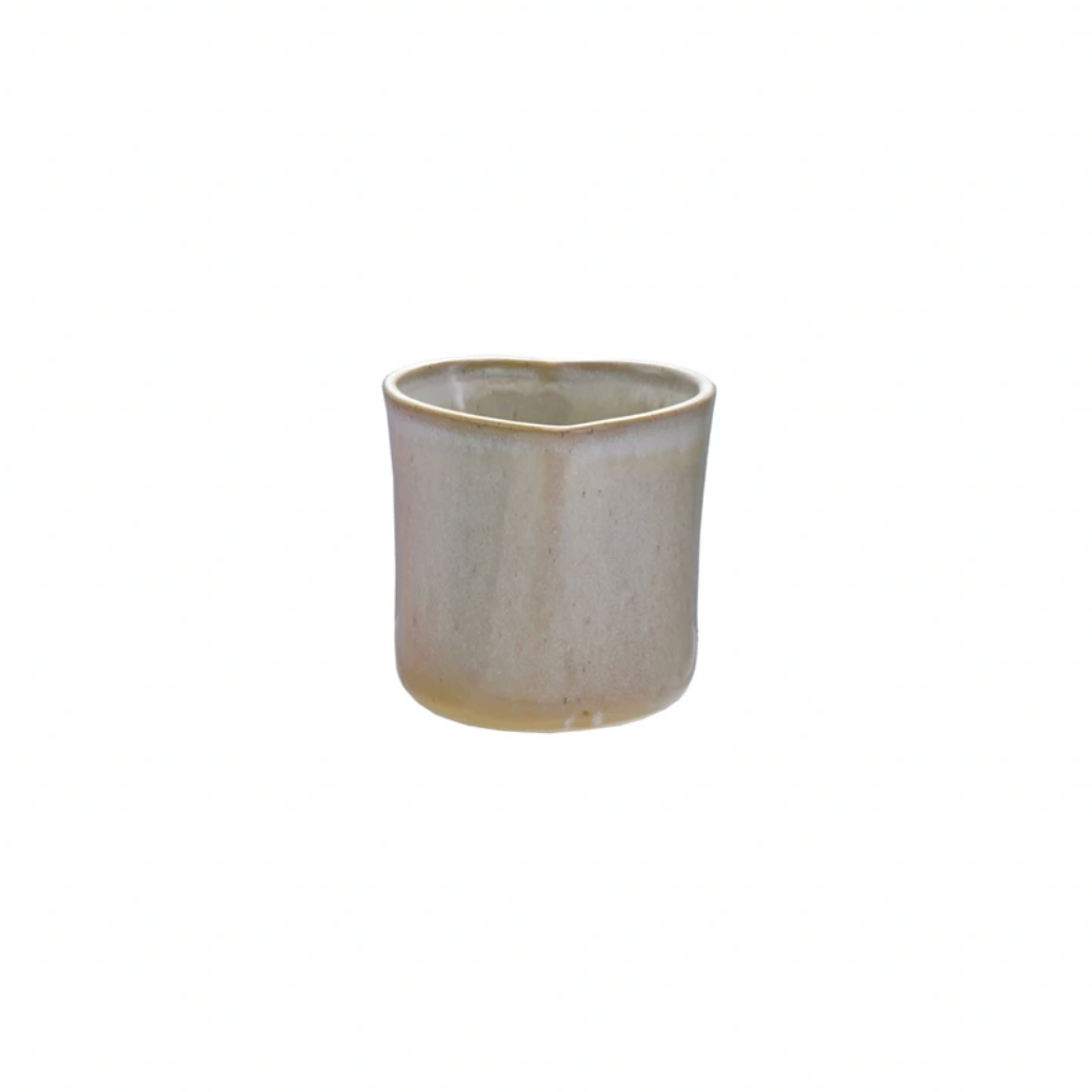 Stoneware Handle-less Mug - Tan