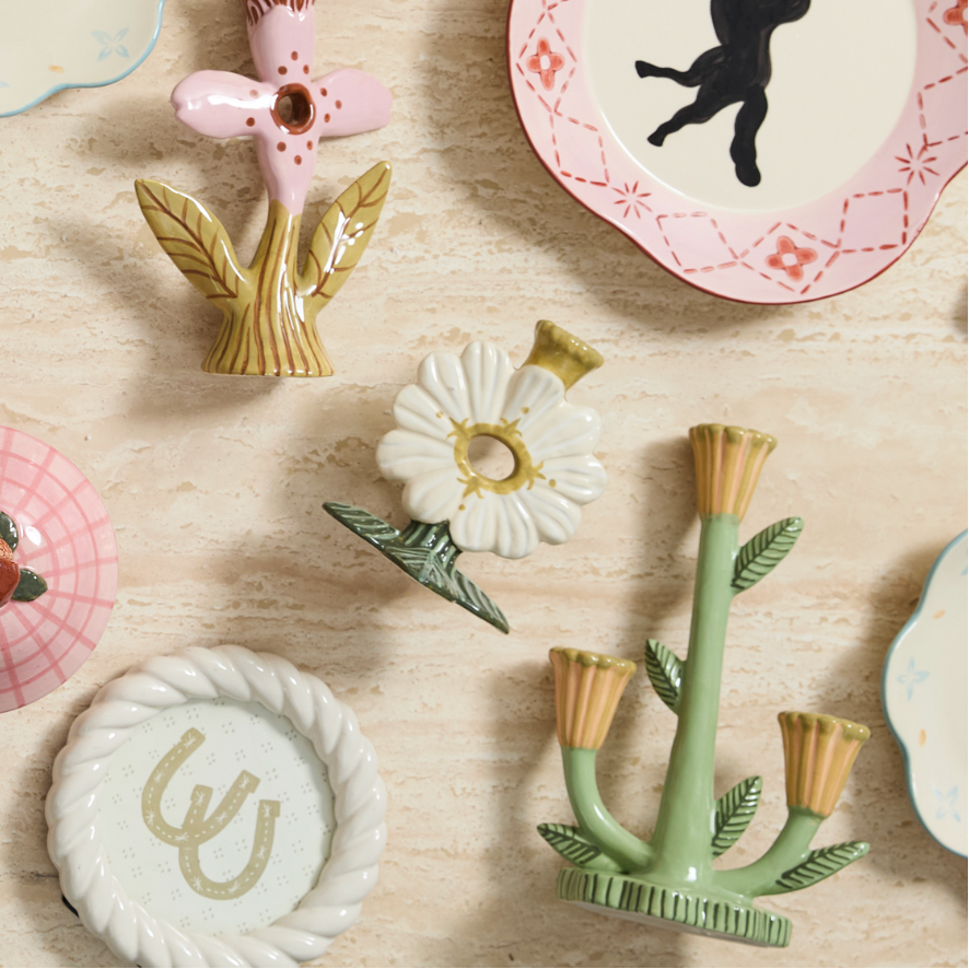 Soft Petal Candleholder