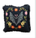 Cotton Slub Textured Bat Pillow